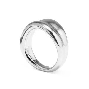 JUDITH RIPKA Eros Sculptural Band Ring in Sterling Silver Size 6